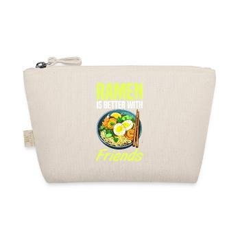 ramen is better with friends - Organic Pouch - nature - Front