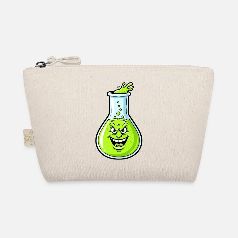 Grinsender Grüner Trank Bio-Täschchen
