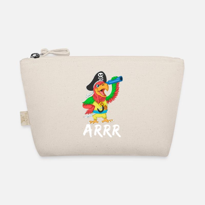 Pirate Parrot Arrr Shirt Bio-Täschchen