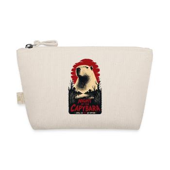 Night Of The Capybara Horror - Bio-Täschchen - Natur - Vorne