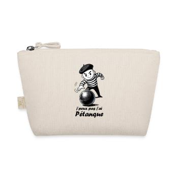 J'peux pas j'ai pétanque - Trousse biologique - nature - Devant