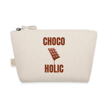 Amour chocolaté accro au chocolat - Trousse biologique - nature - Devant