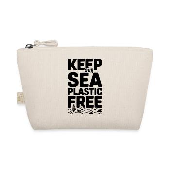 Gardez notre mer sans plastique - Trousse biologique - nature - Devant