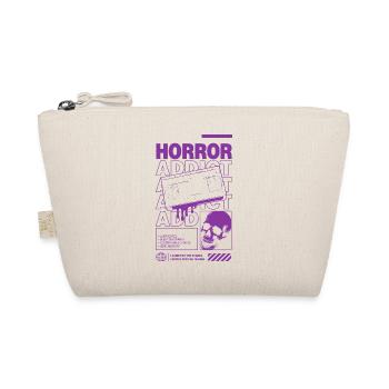 Horror Addict VHS Aesthetic Skull - Organic Pouch - nature - Front
