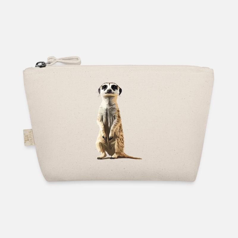 Meerkat Erdmännchen Bio-Täschchen