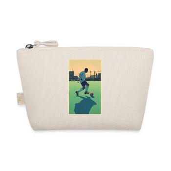 Football player #5 - Bio-Täschchen - Natur - Vorne