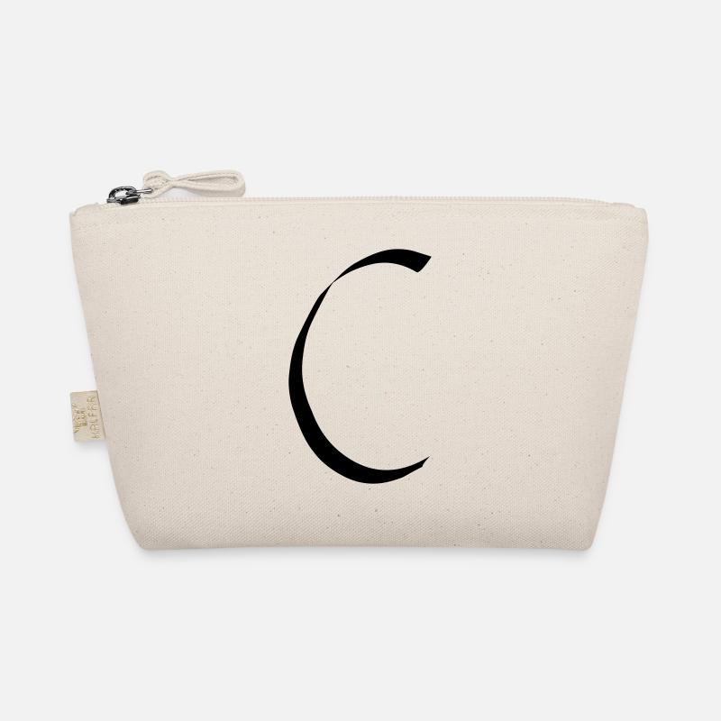Letter C - Organic Pouch - nature