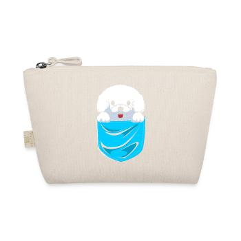 Bichon Frise Dog - Organic Pouch - nature - Front