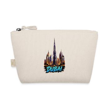 Effet néon de la Skyline de Dubaï - Trousse biologique - nature - Devant