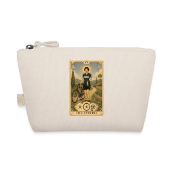 Cyclist | Road Bike & Tour Tarot - Organic Pouch - nature - Front