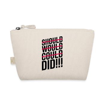Devrait, voudrait, aurait pu, avait fait motivation - Trousse biologique - nature - Devant