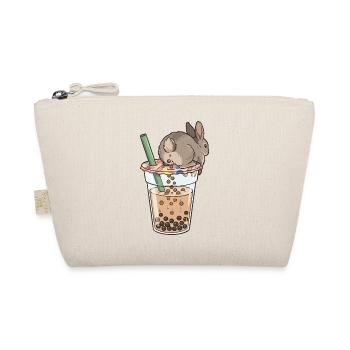 Bubble Tea Boba Drôle de Lapin mignon - Trousse biologique - nature - Devant