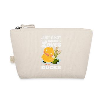 Motifs drôles de canards Citons amoureux de canards - Trousse biologique - nature - Devant
