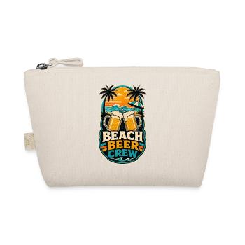 Beach Beer Crew Shirt - Bio-Täschchen - Natur - Vorne