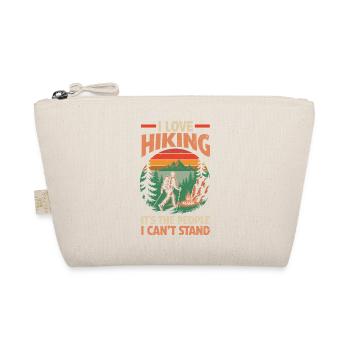 Hiking Mountain Trail Backpacking Outdoors Poaching - Organic Pouch - nature - Front