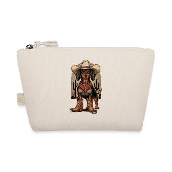 Tenue vintage de teckel de cowboy – Chemise western pour chien - Trousse biologique - nature - Devant