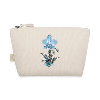 Mechanical Azure Orchid - Organic Pouch - nature - Front