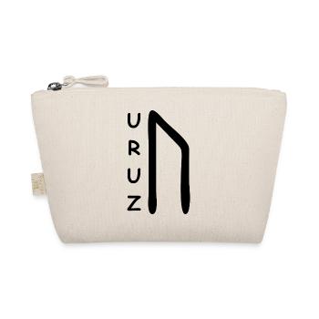 Uruz Rune Runen - Bio-Täschchen - Natur - Vorne
