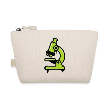 Microscope Graffiti Logo - Organic Pouch - nature - Front