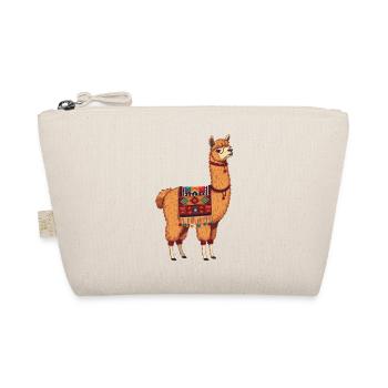 No drama, just llama - Organic Pouch - nature - Front