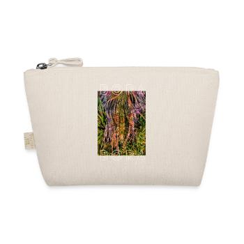 Tropical Neon Plants Leaves - Organic Pouch - nature - Front