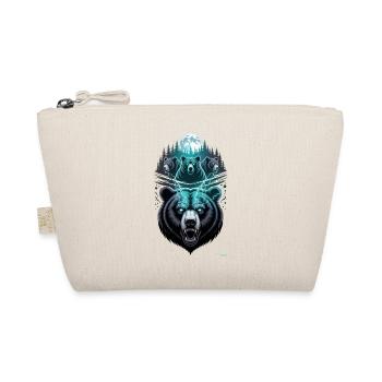 Lightning Bear Wildladungsdesign. - Bio-Täschchen - Natur - Vorne