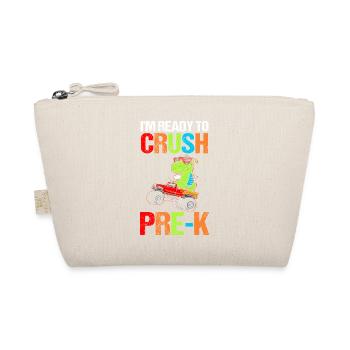I'm Ready To Crush Pre-K Back To School Student - Bio-Täschchen - Natur - Vorne