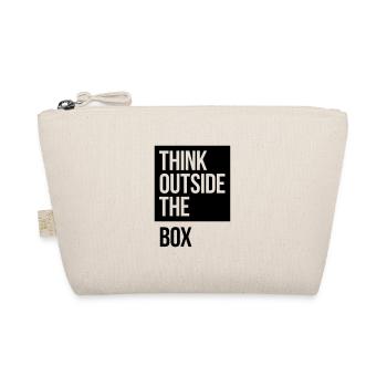 Think Outside The Box - Organic Pouch - nature - Front