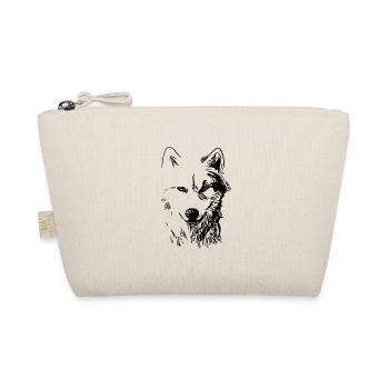 Vintage dog portrait for dog owners - Organic Pouch - nature - Front