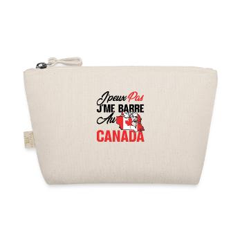Je peux pas, j'me barre au canada - Trousse biologique - nature - Devant