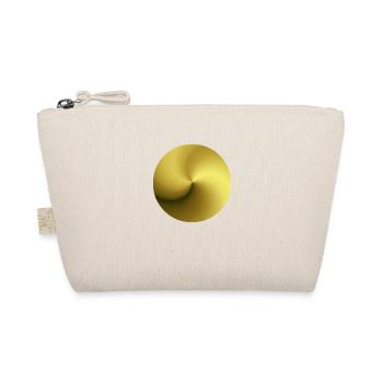 Cercle doré idée cadeau doré rond 3D - Trousse biologique - nature - Devant