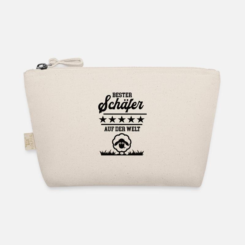 Bester Schäfer Weltbester Tierwirt Schäferei Hirte Bio-Täschchen