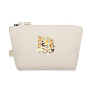 Funny Comic Cartoon Farm Animals - Organic Pouch - nature - Front