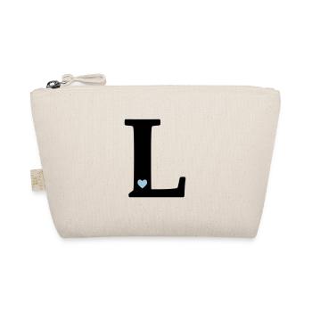 point L Lettre initiale - Trousse biologique - nature - Devant
