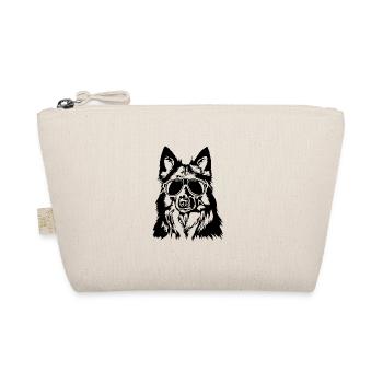 Chodsky Pes Cool Portrait Dog Dog Wilsigns - Organic Pouch - nature - Front
