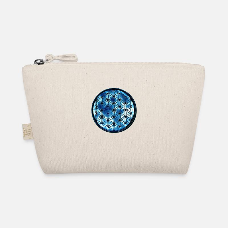 Fleur de vie bleu élément eau Trousse biologique