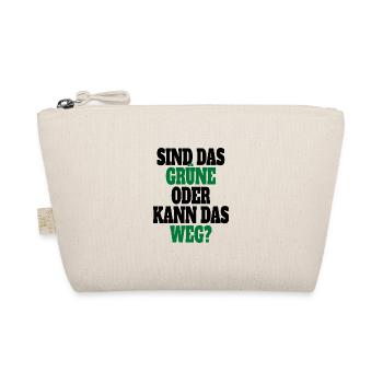 Witze Grüne Die Grünen Habeck Baerbock Partei - Bio-Täschchen - Natur - Vorne