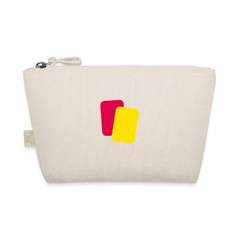Referee cards football - Organic Pouch - nature - Front