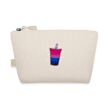 Bisexual Bubble Tea Bisexual Gift - Organic Pouch - nature - Front