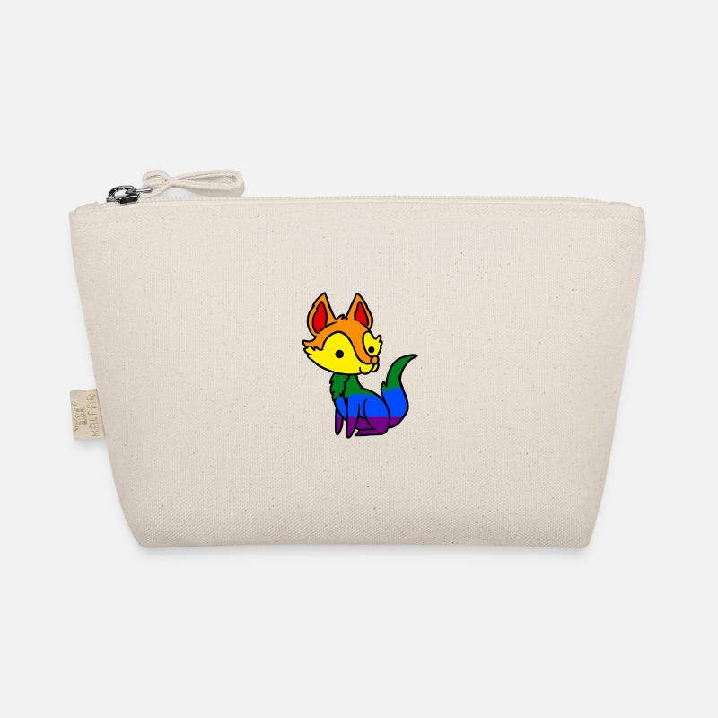 LGBT Gay Pride Fox Gay Pride Organic Pouch