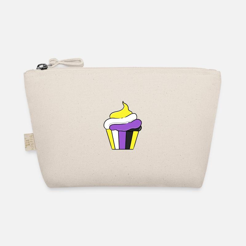 Nonbinary Cupcake Nonbinary Pride Organic Pouch
