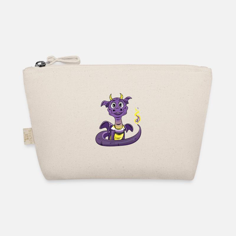 Nonbinary Pride Dragon Nonbinary Organic Pouch