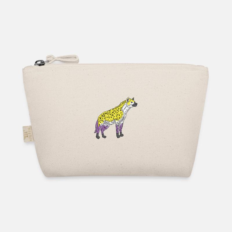 Hyena Non-binary pride Nonbinary Pride Organic Pouch