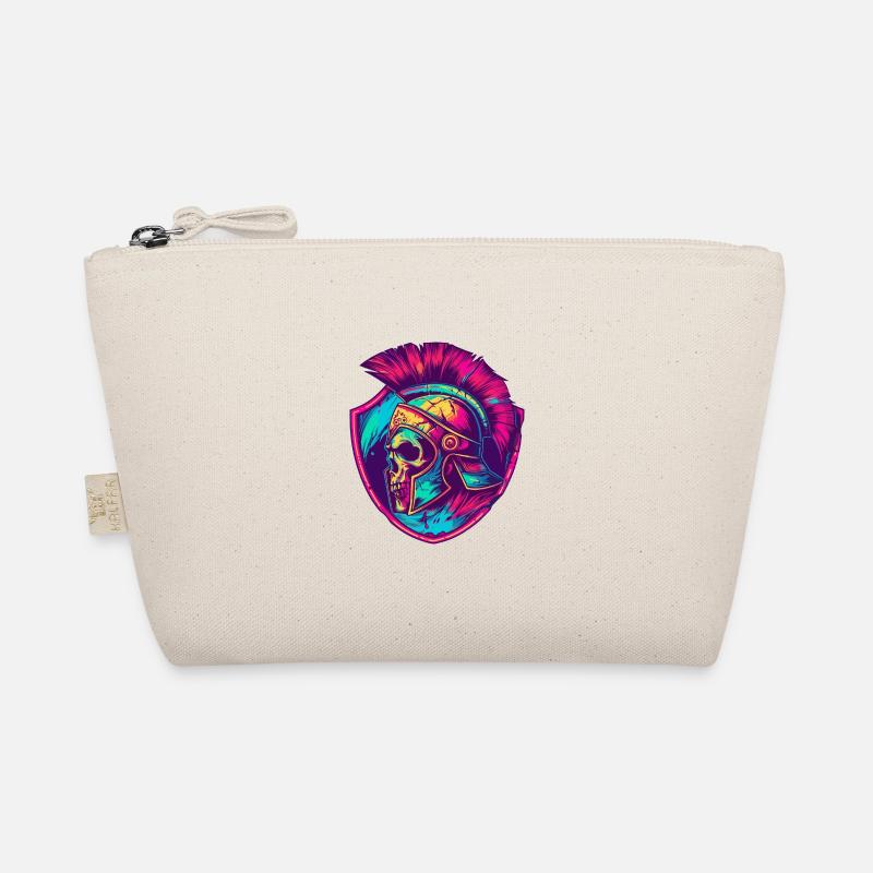 Spartan Skull Gladiator Organic Pouch