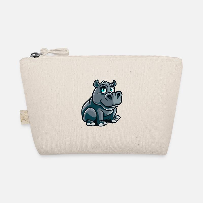 Hippo Comic Organic Pouch
