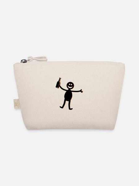 Silhouette de fête de la bière - Trousse biologique - nature - Devant