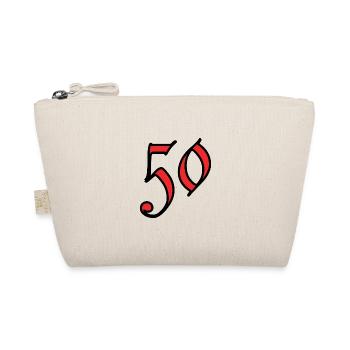 50. 50 ANS. 50e ANNIVERSAIRE. ANNIVERSAIRE 50 ANS. - Trousse biologique - nature - Devant