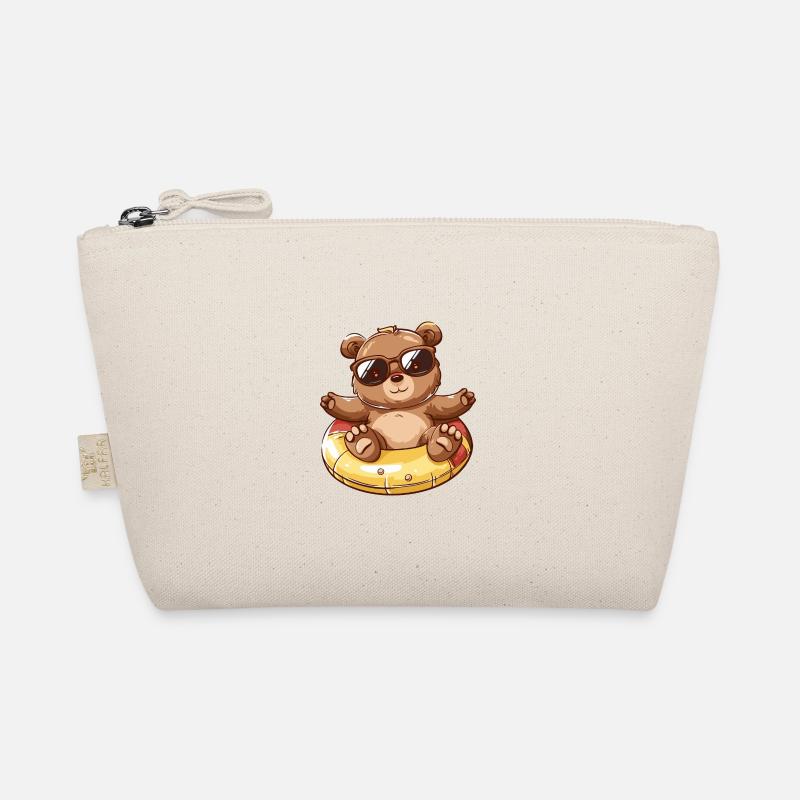 Bear Summer Comic Organic Pouch