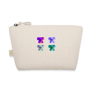 Koala coloré idée cadeau Koalas Pop Art Pop Art - Trousse biologique - nature - Devant