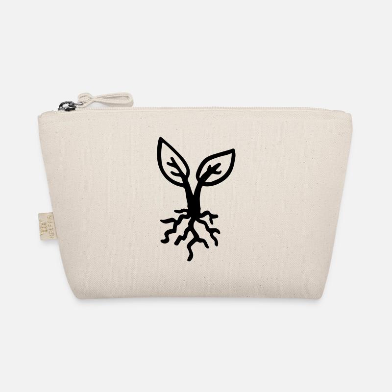 Plant root / plant - root - seedling - sprout Organic Pouch